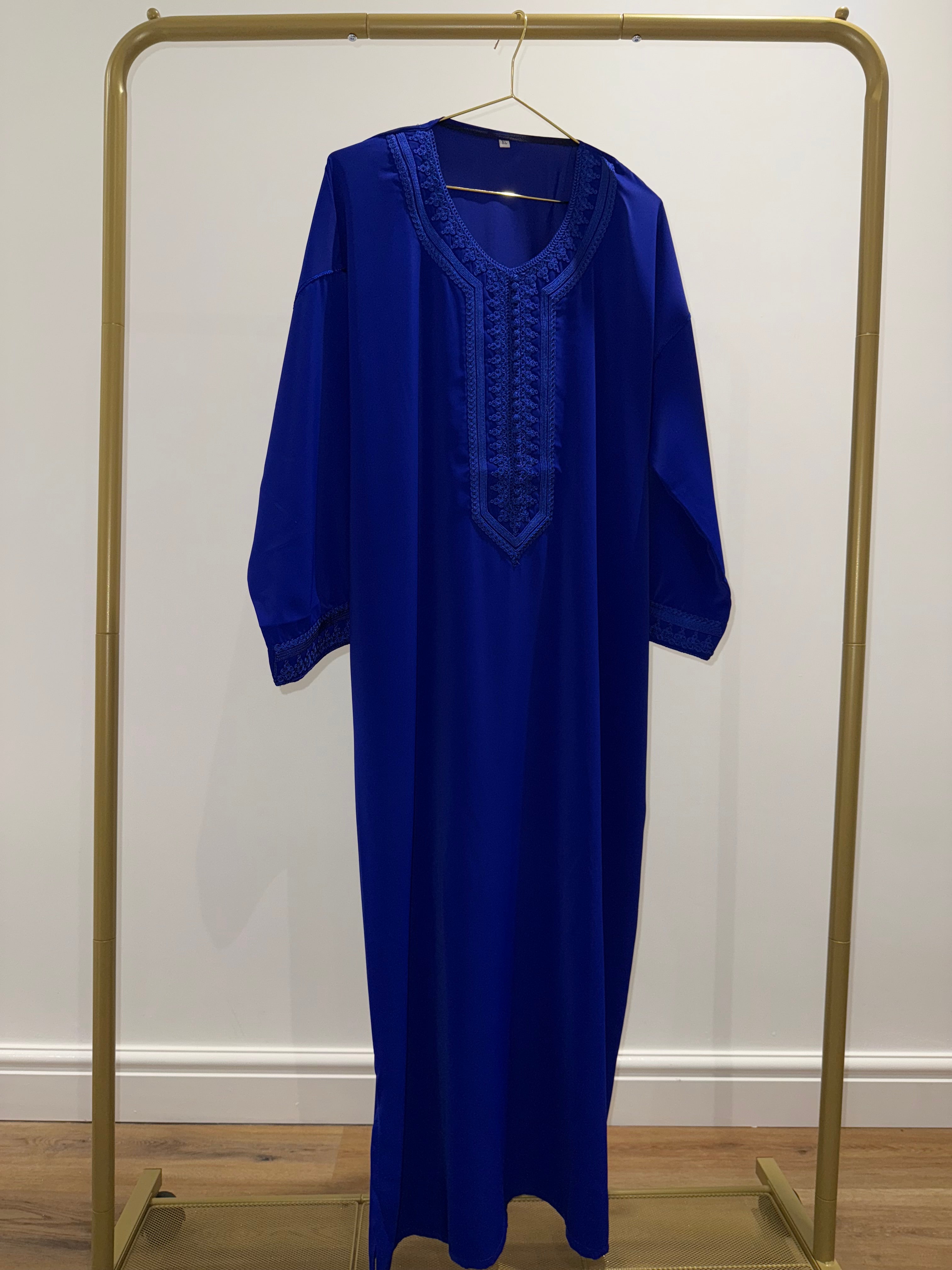 Dark blue kaftan