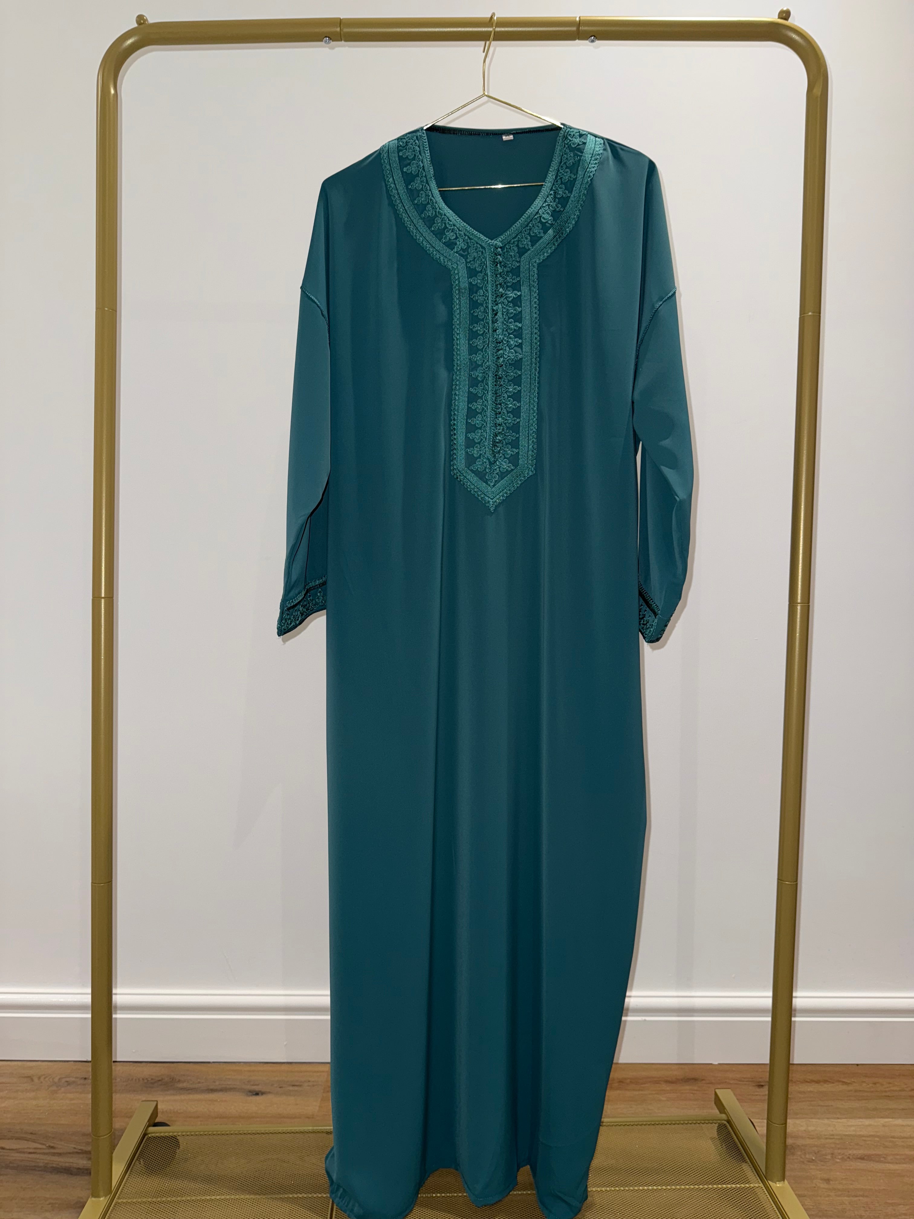 Turquoise kaftan