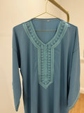 Light blue kaftan