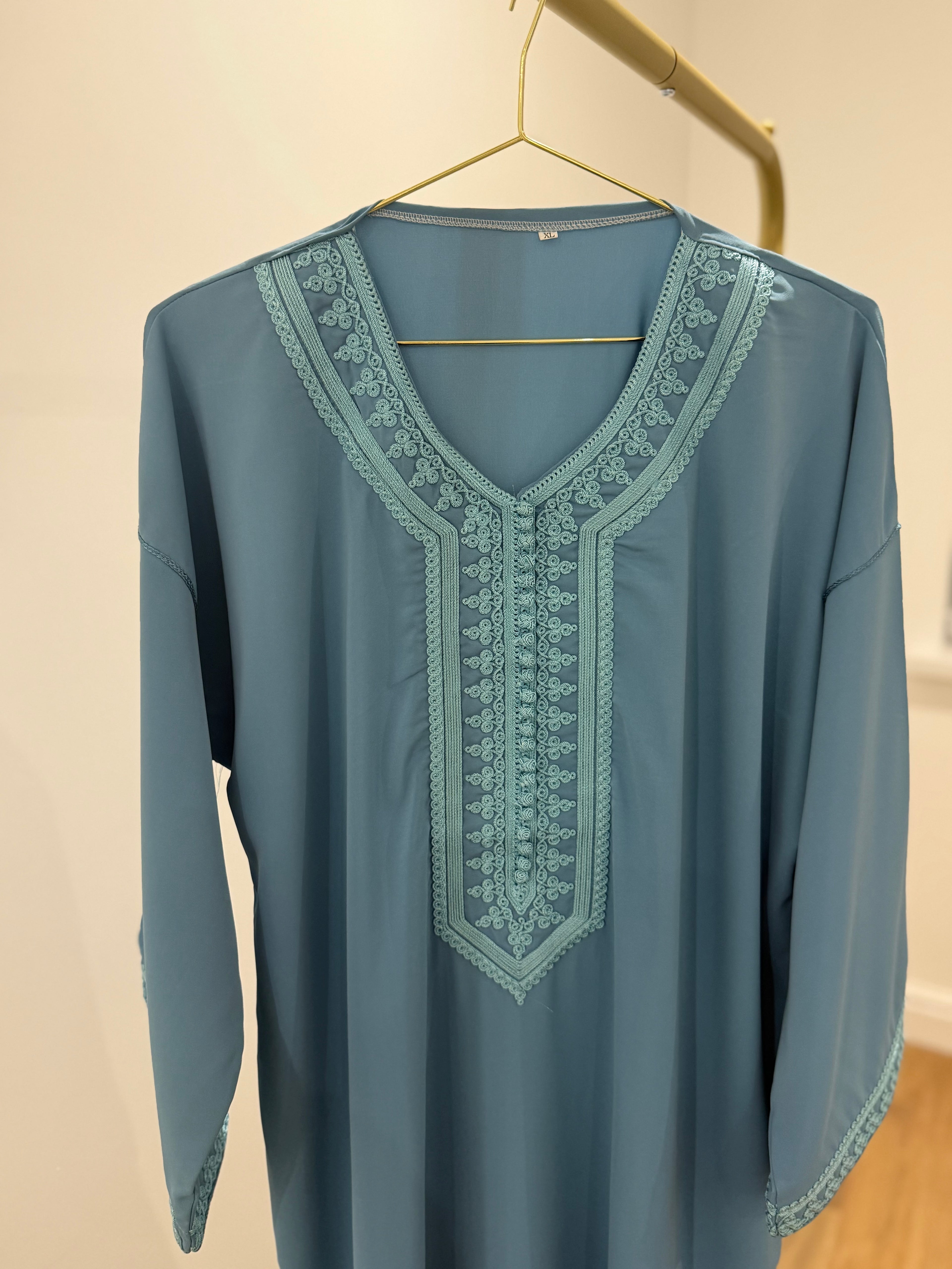 Light blue kaftan